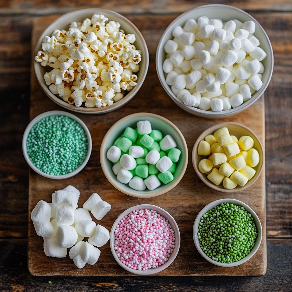 St. Patrick’s Day Popcorn Balls 18 St. Patrick’s Day Popcorn Balls ingredients