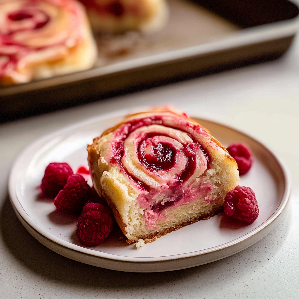 Valentine Raspberry Rolls