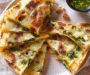 Valentine Scallion Pancake Quesadilla