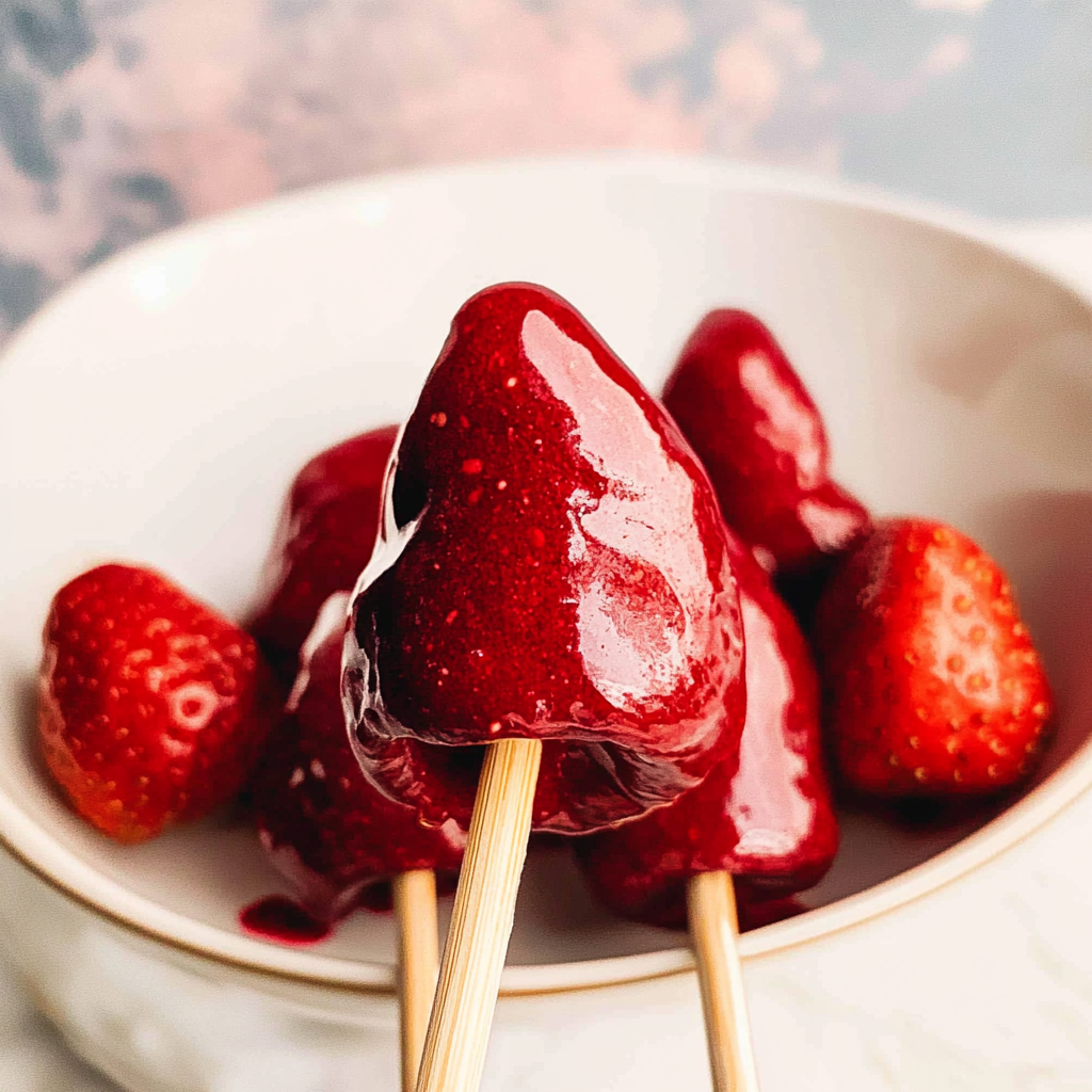 Valentine Tanghulu strawberry 1