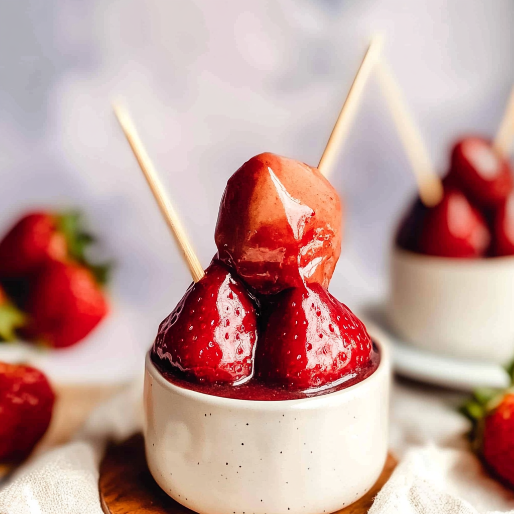 Valentine Tanghulu strawberry