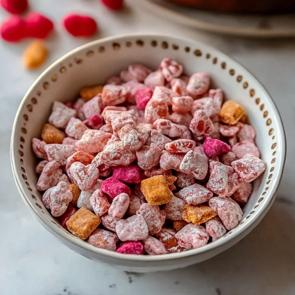 Valentine Valentine’s Day Muddy Buddies