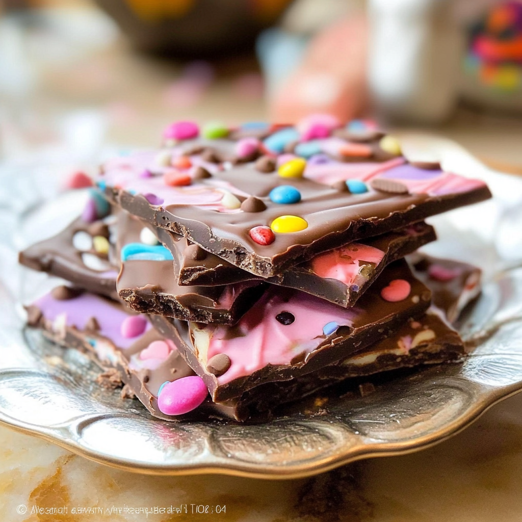 Valentine’s Day Chocolate Bark