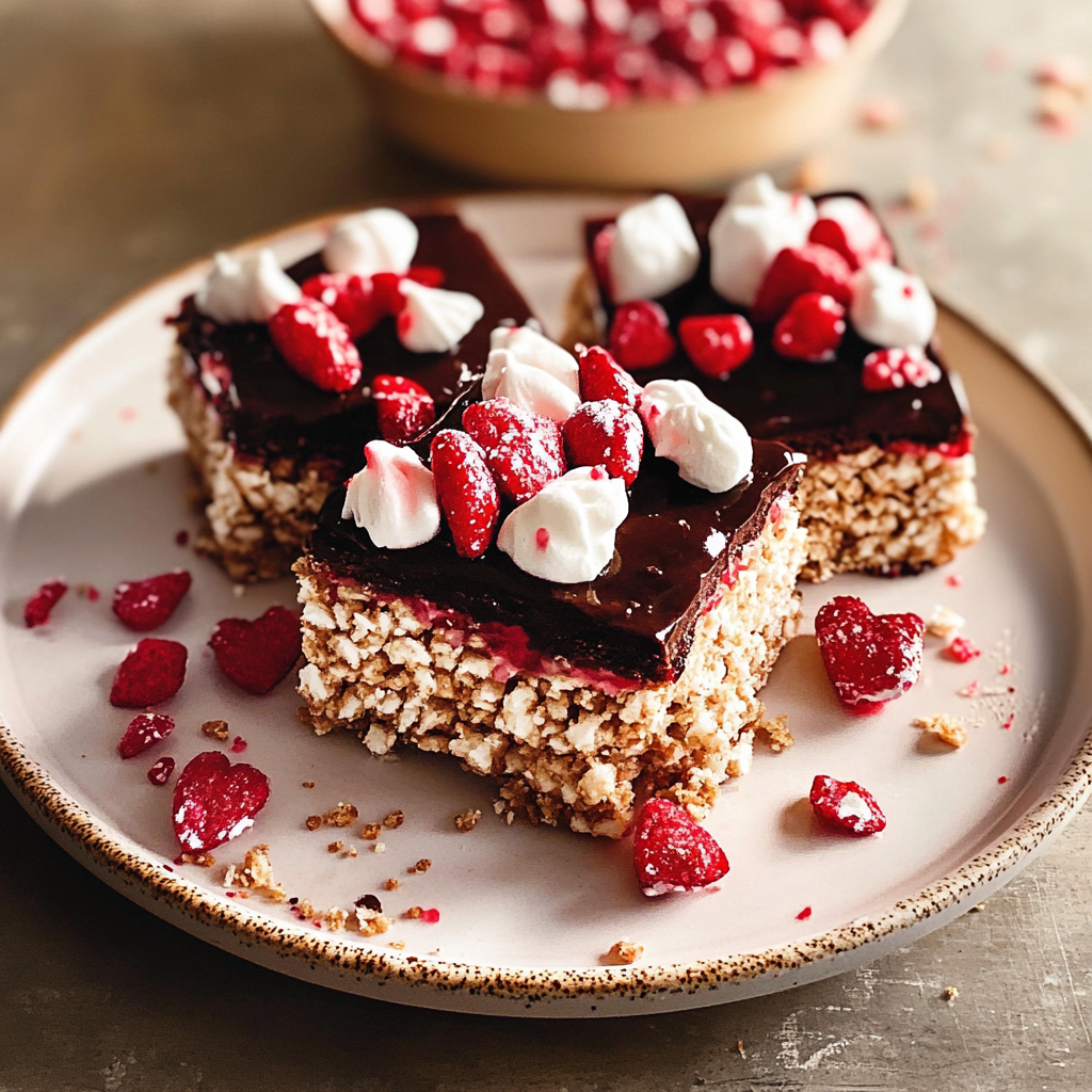 Valentine's Day Rice Krispie Treats
