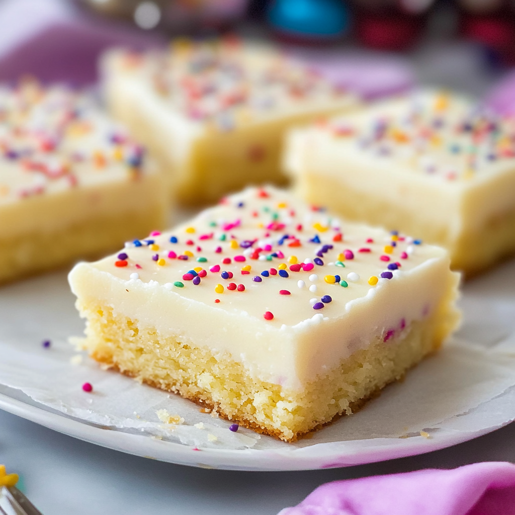 Valentines Sugar Cookie Bars