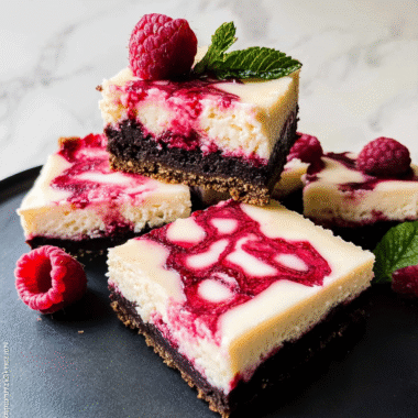 White Chocolate Raspberry Cheesecake Bars 1