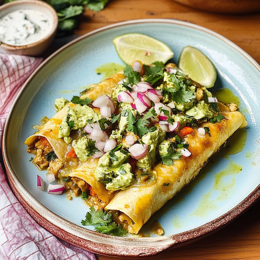 enchiladas verdes