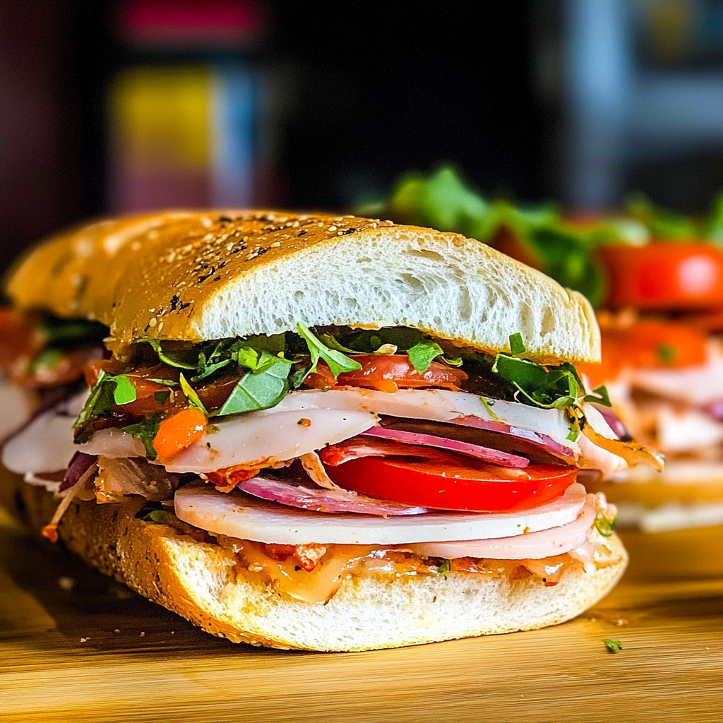 italian sub sandwich