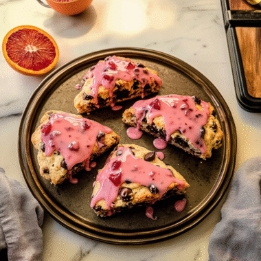 va20107 Valentine Chocolate Chip Scones with Blood Orange Glaze 195be5eb f8e7 4b06 93b7 25e928add482